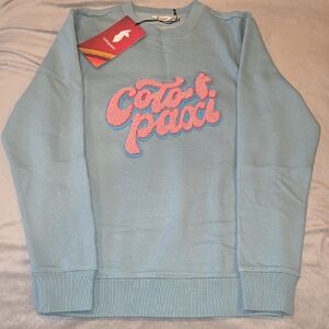 Cotopaxi Light Blue Crewneck Sweater